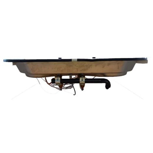 Camec RV Gas Hob - 2 Burner Hob With Glass Lid