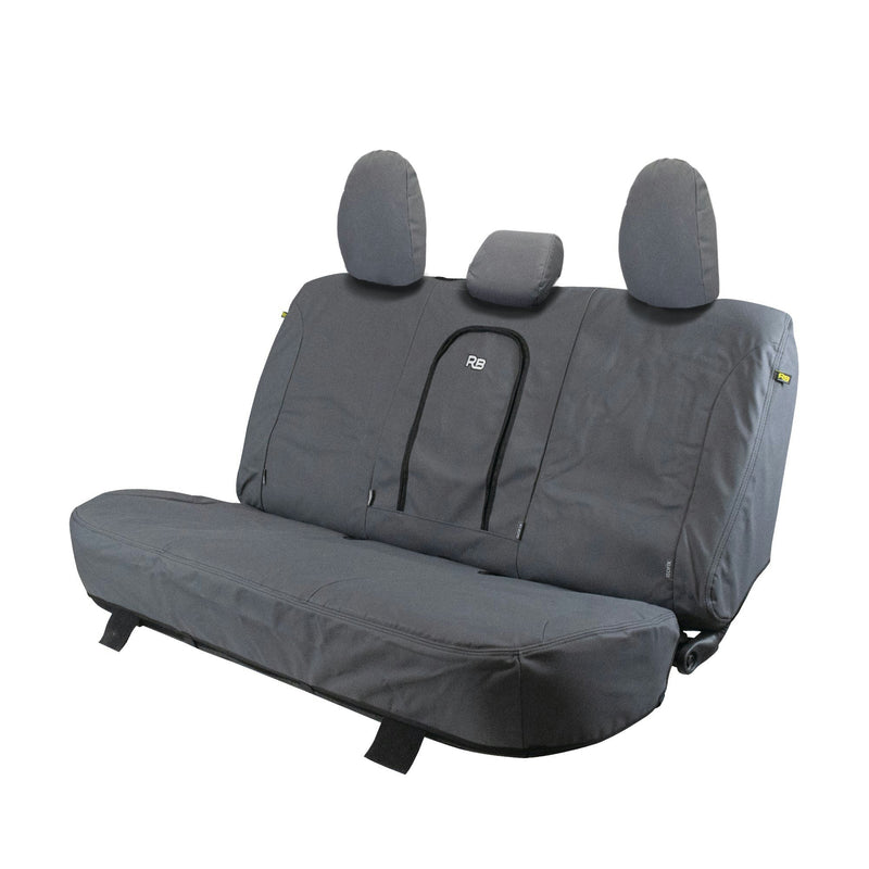 Razorback 4x4 XP7 Heavy Duty Canvas Rear Seat Covers Suitable for a Mitsubishi Triton MR