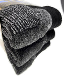 6 Pairs Heavy Duty Merino Wool Socks Extra Thick Cushion (Size 11-14)