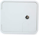 Caravan Utility Door Hatch Rectangle White