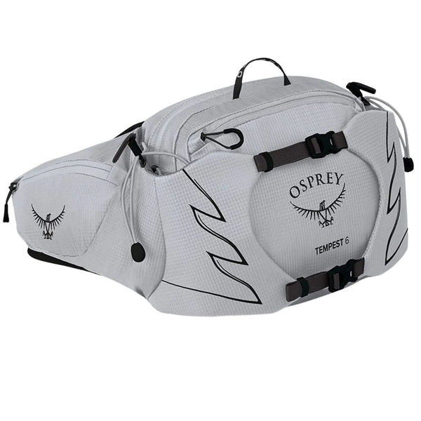 Osprey Tempest 6L Womens Lumbar Waist Pack Bum Bag Travel in Aluminum Grey