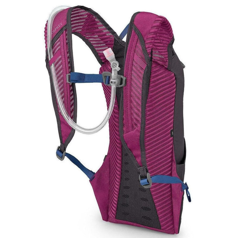 Osprey Kitsuma 3 Hydration Pack Bag w/ Water Reservoir in Space Travel Grey - One Size