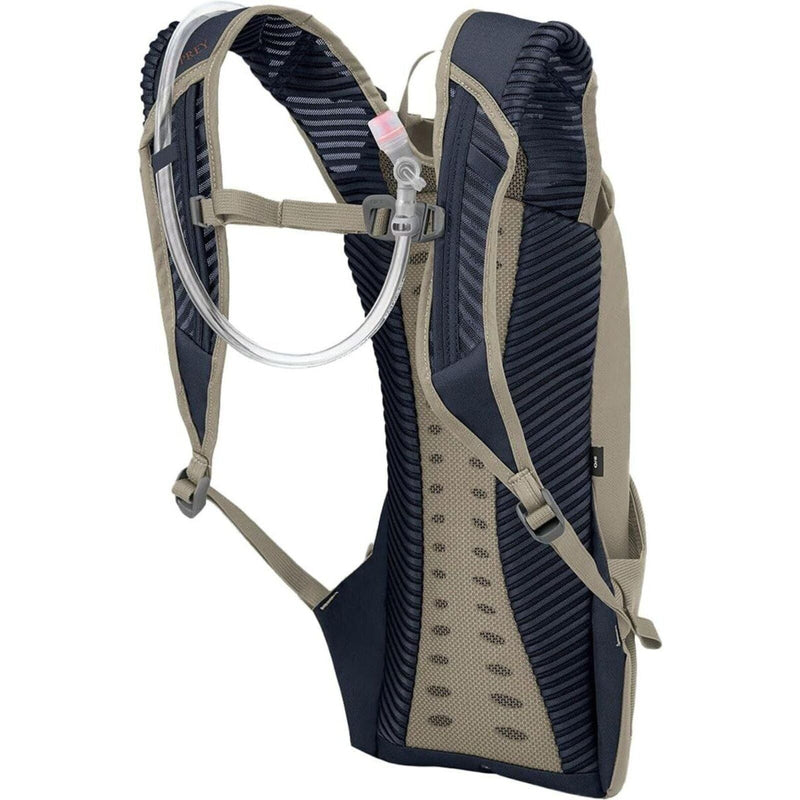 Osprey Kitsuma 3L Women's Biking Backpack Bag w/ Hydraulics Reservoir, Sawdust Tan