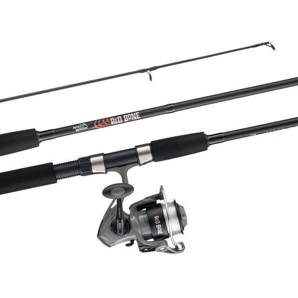 Jarvis Walker 6'6 Red Bone 3-5kg Light Spin Combo 2 Pce Spooled with Line