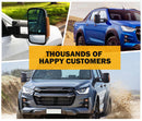 San Hima Extendable Towing Mirrors Gen1 For Isuzu DMAX D-MAX 2020/08-ON