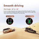 X90 GPS Speedometer & Inclinometer–Multi-Function Head-Up Display Black