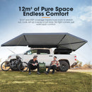 San Hima 270 Degree Awning Free-Standing Camping With L Brackets Passenger Side