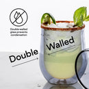 Corkcicle Glass Stemless - Double Pack - Clear