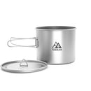 TERRAN Titanium Pot with Long Handle 1100ml