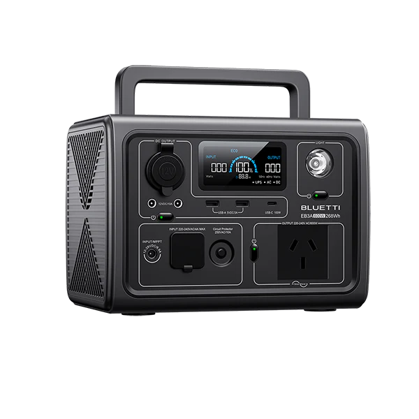 BLUETTI EB3A Portable Power Station | 600W 268Wh