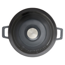 Westinghouse 5L/25cm Cast Iron Round Casserole Pot - Ombre Grey (WHCIPR2502G)