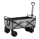 Beach Cart with Cargo Net - Grey