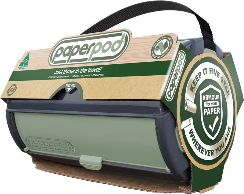 Paperpod For Grills and Spills