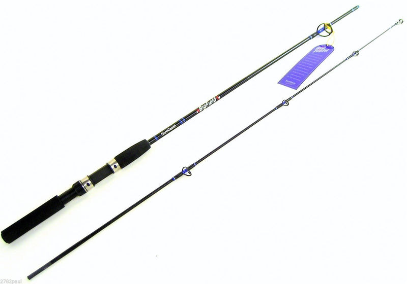 Surecatch Bigfield - 6'6 2 Pc Spin Fishing Rod 3-6kg River - Estuary - Plastics