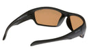Ugly Fish PU5117 Unbreakable Polarised Black Frame/Brown Lens Wrap Sunglasses