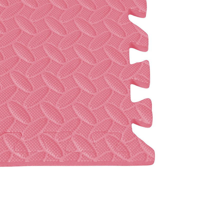Bopeep EVA Foam Kids Play Mat Floor Kid Crawling Interlocking Home Pink 60x60