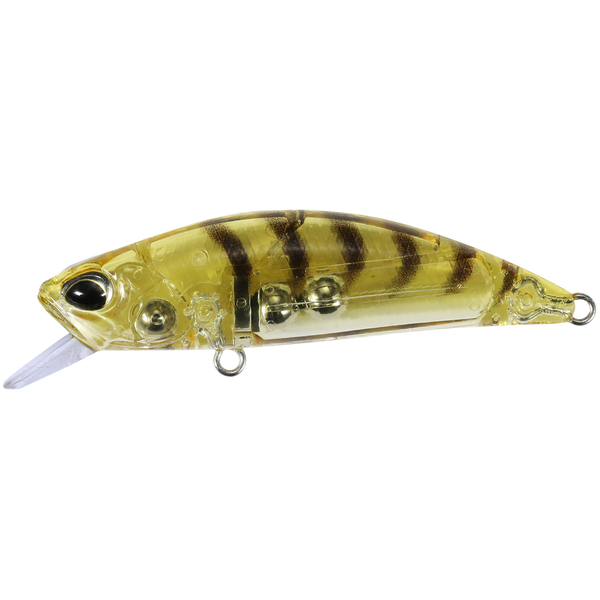 Duo Spearhead Ryuki 50mm Suspending Hard Body Minnow Lure - Gold Shrimp