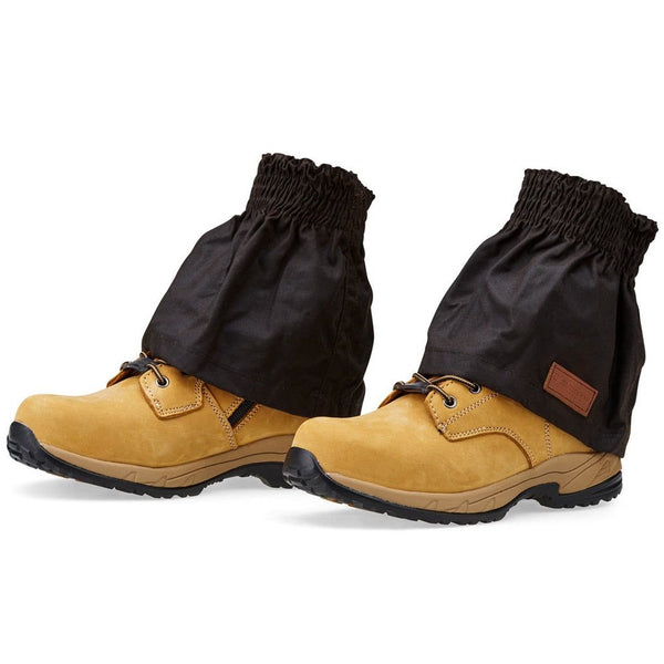 Didgeridoonas Australian Oilskin Boot Guards One Size with Elastic Collar