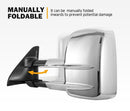 San Hima Extendable Towing Mirrors for Toyota Prado 120 Series 2002-2009