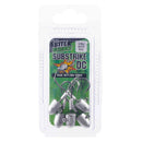 5 Pack of 3/8oz Size 3/0 Bite Science Substrike DC Jigheads with BKK Hooks