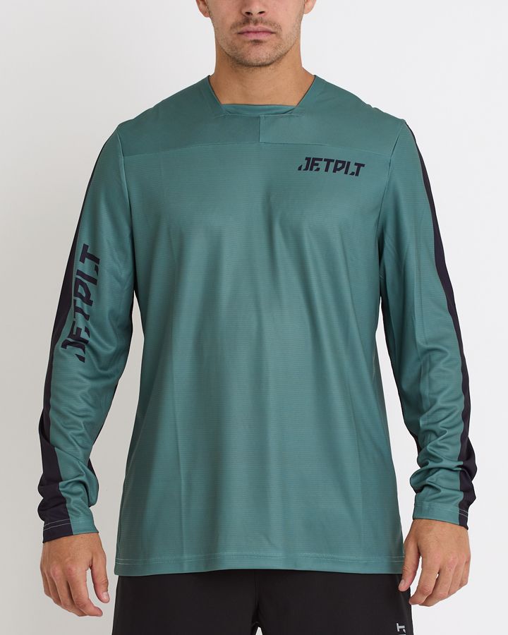 Jet Pilot Uv Ls Jersey Green