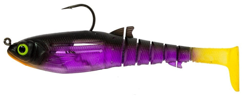 90mm Zerek Jig Head Rigged Flat Shad X Soft Plastic Swimbait Lure-8gm Soft Bait