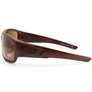 Dirty Dog Muffler Satin Brown/Brown Polarised Men's Sunglasses