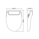 Traderight Group  Electric Bidet Toilet Seat Cover Electronic Seats Paper Saving Auto Smart Wash