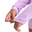 Jetpilot Girls/Youth UPF50+ Long Sleeve Lycra Pull-Over Rashie (Purple)