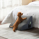 Pawz 2 Step Pet Stairs Dog Ramp for Small Dogs Bed Sofa Foam Non Slip Washable