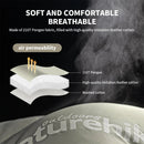 4-Season Camping Lengthened Cotton Sleeping Bag Green