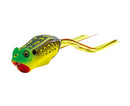TT Lures 55mm Rocket Frog Popping Topwater Frog Lure - OLIVE GREEN