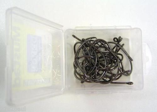 1 Box of Mustad 39951NPBLN Demon Circle Chemically Sharpened Fishing Hooks