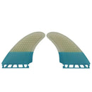 Surf Accessories Design 5.5 Inch Fiberglass Surfboard Twin Fins