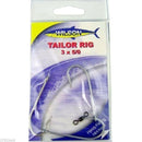 Wilson Tailor Fishing Rig 3x5/0 Hook-Setup - 40lb Clear Mono Leader