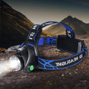 Traderight Group  2x 500Lm LED Headlamp Headlight Flashlight Head Torch Rechargeable CREE XmL T6