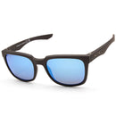 Dirty Dog Blade Satin Black-Grey/Blue Mirror Polarised Unisex Sunglasses
