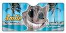 Car Windscreen Sun Shade Smile if you want me - 145cm