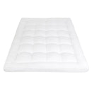 Dreamz Bedding Mattress Topper Pillowtop Cover Protector Machine Washable Single