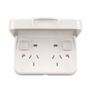 Weatherproof IP65 GPO Double Pole Double Outlet 10A