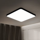 Emitto Ultra-Thin 5cm LED Ceiling Down Light Surface Mount Living Room Black 18W