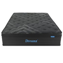 Dreamz Spring Mattress Bed Pocket Egg Crate Foam Medium Firm Single Size 34cm