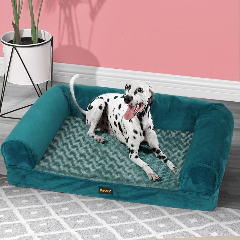 Pawz Pet Bed Sofa Dog Bedding Soft Warm Mattress Cushion Pillow Mat Plush L