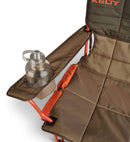 KELTY Low Loveseat Nest Camping Chair - Bungee Cord/Beluga (Lounge Seat)