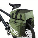 3-in-1 Bicycle Rear Capacity Rack Pannier Bag