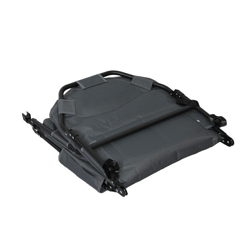 Levede Folding Camping Bed Adjustable Camping Cots Home Office Outdoor Black