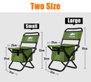 Foldable Fishing Chair Backrest Backpack Camouflage Portable Fishing Equipment Fishing Bag And Chair