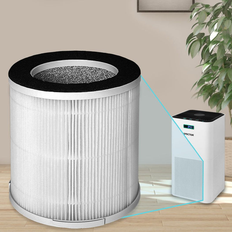 Spector Air Purifier Replacement Filter Purifiers HEPA Filters 3 Layer