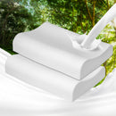 Dreamz Natural Latex Pillow High Low Side Washable Case Anti Bacteria Luxurious