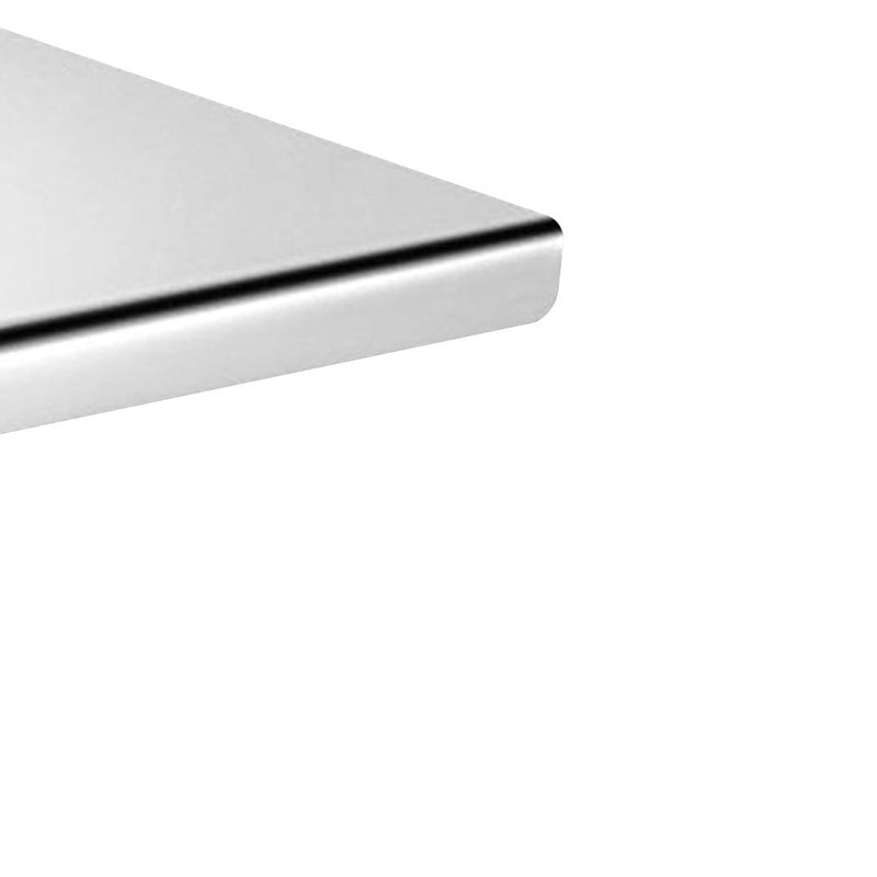 Traderight Group  Toilet Paper Holder Roll Bath Tissue Storage Hook Rack Stainless-Steel Silver